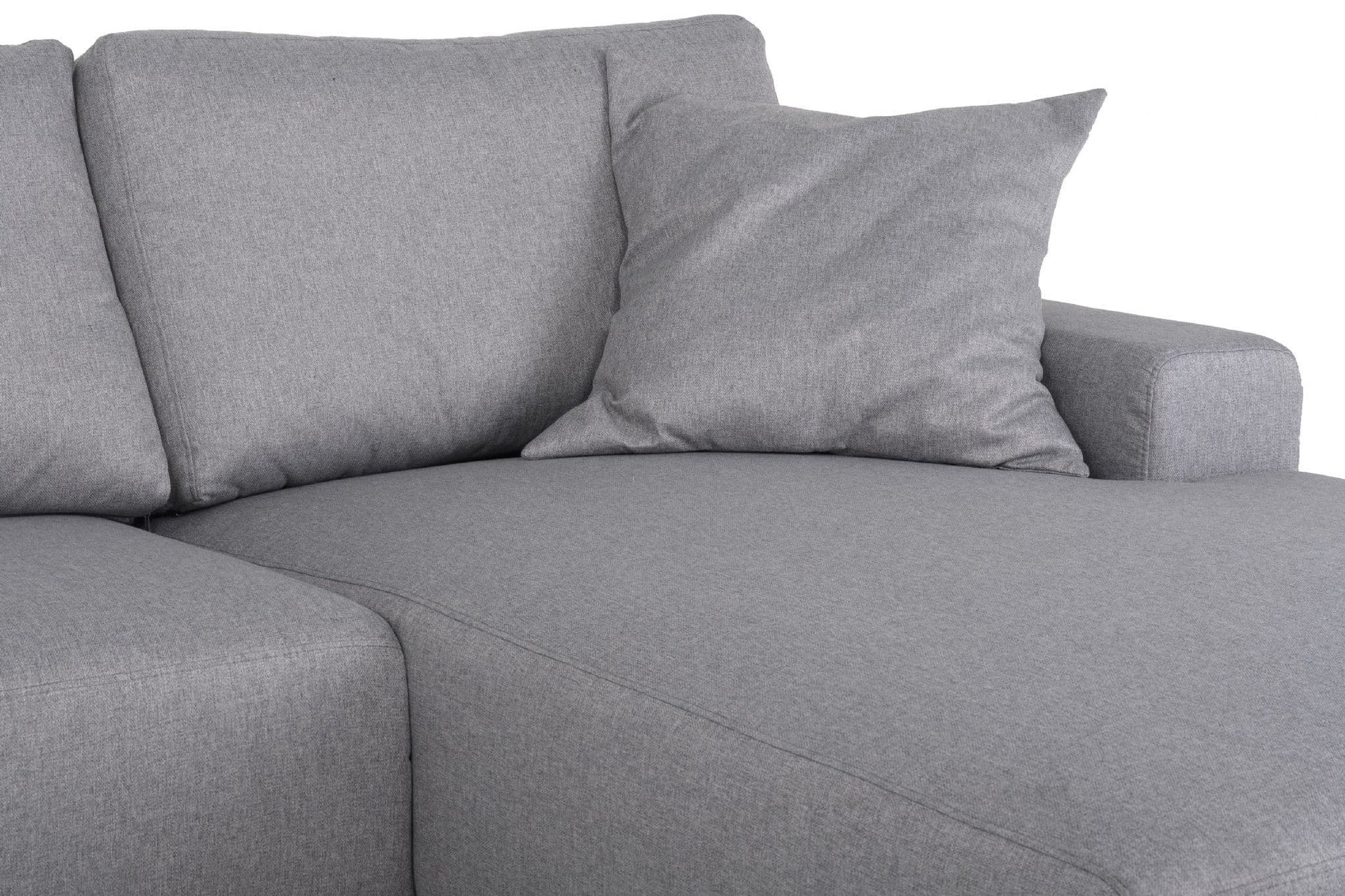 Firazo Grey Corner Sofa Living Room Furniture