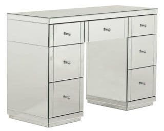 7 Drawer Mirrored Dressing Table