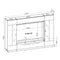 Sensis VAII Wall Entertainment Unit - Italiancityfurniture