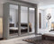 AR-02 Sliding Door Wardrobe 250cm - Italiancityfurniture