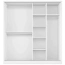 17 Sliding Door Wardrobe 180cm - Italiancityfurniture