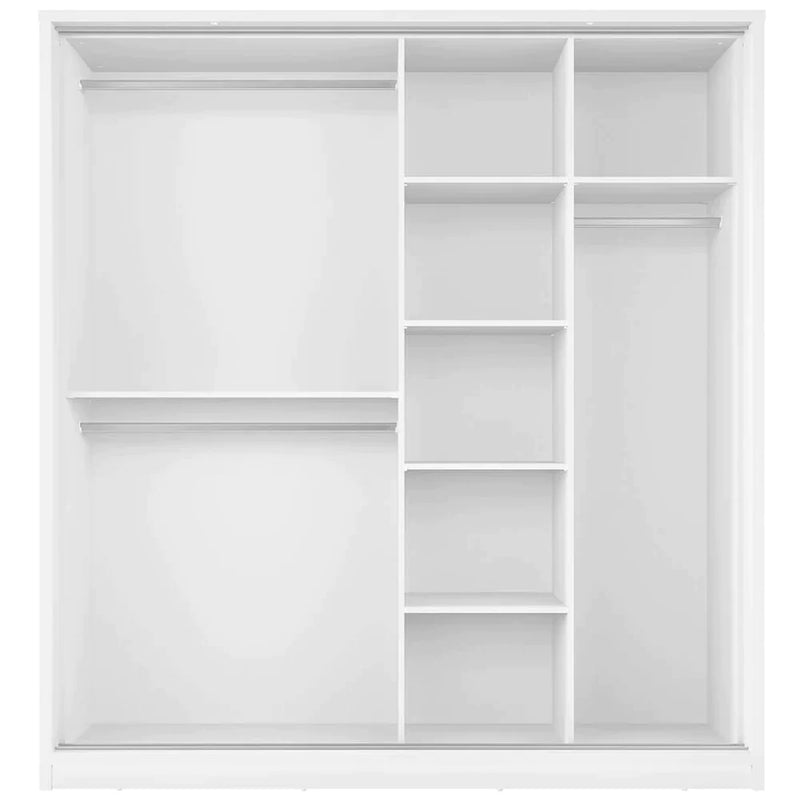 17 Sliding Door Wardrobe 180cm - Italiancityfurniture