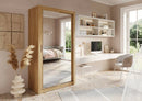 2 Full M Sliding Door Wardrobe 120cm - Italiancityfurniture