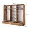 AR-01 Sliding Door Wardrobe 250cm - Italiancityfurniture