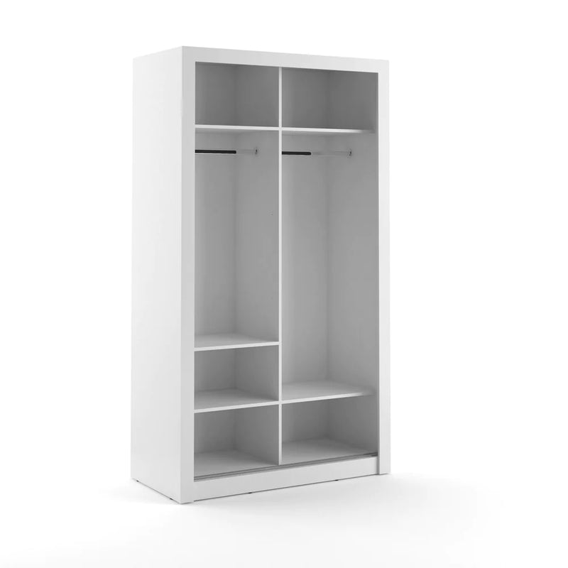 2 Full M Sliding Door Wardrobe 120cm - Italiancityfurniture