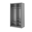 2 Sliding Door Wardrobe 120cm - Italiancityfurniture