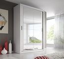 2 Full M Sliding Door Wardrobe 120cm - Italiancityfurniture