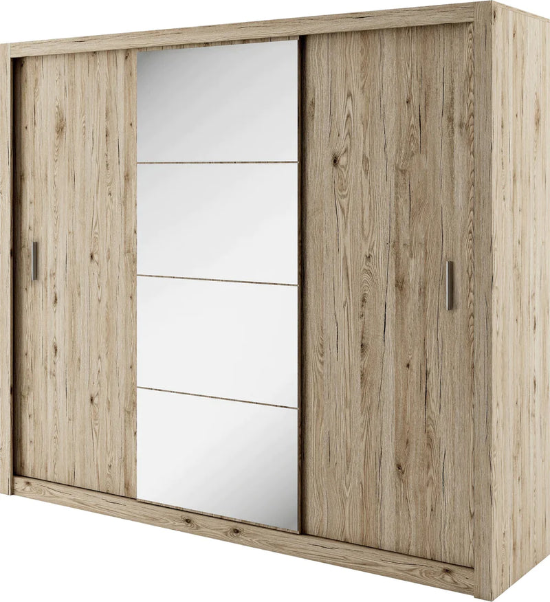 Idea Sliding Door Wardrobe 250cm - Italiancityfurniture