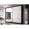 Multi 35 Sliding Mirror Door Wardrobe 233cm - Italiancityfurniture