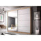 Multi 35 Sliding Mirror Door Wardrobe 233cm - Italiancityfurniture