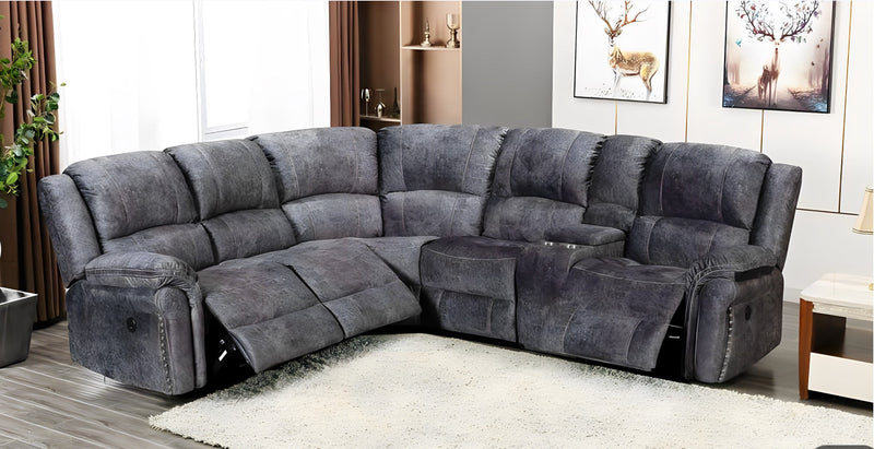 GALAXY CORNER POWER RECLINER SOFA - Italiancityfurniture