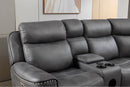 Home Ranges Our Story TECHTRONIC CORNER RECLINER SOFA - Italiancityfurniture