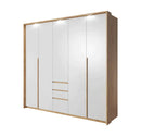 Xelo Hinged Door Wardrobe 225cm - Italiancityfurniture
