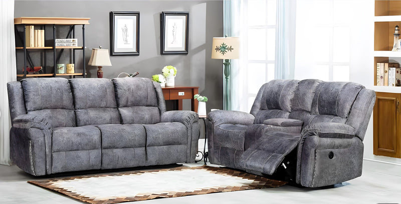 Galaxy Power Recliner Sofa Set - Italiancityfurniture