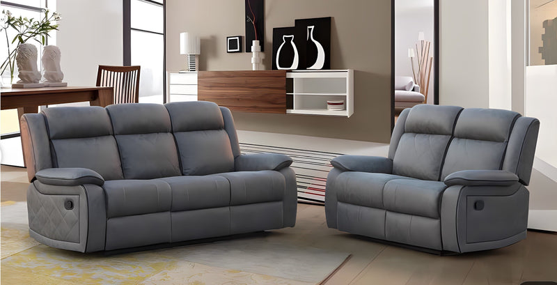 Lucia Recliner Sofa Set - Italiancityfurniture