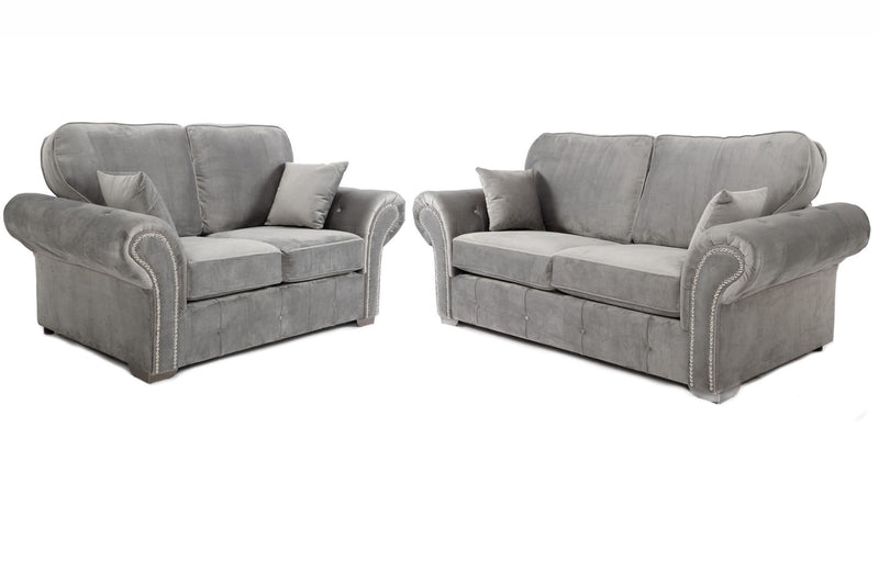 Alpen 3+2 Seater Sofa Plush Grey