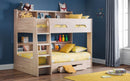 Astra Wooden Oak Bunk Bed