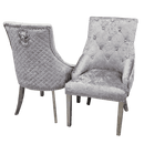 Bentayga Chair Silver Crush