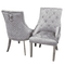 Bentayga Chair Silver Crush