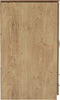 Charles 2 Door 2 Drawer Wardrobe In Oak Effect