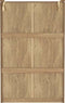 Charles 2 Door 2 Drawer Wardrobe In Oak Effect