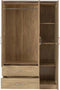 Charles 3 Door 2 Drawer Mirrored Wardrobe