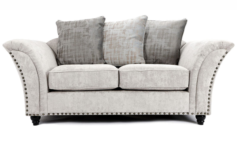 Croydon  3+2 Seater Sofa Set Alaska Silver