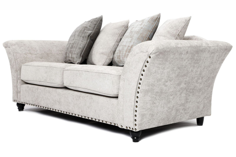 Croydon  3+2 Seater Sofa Set Alaska Silver