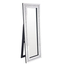 Crushed Diamond Standing Mirror