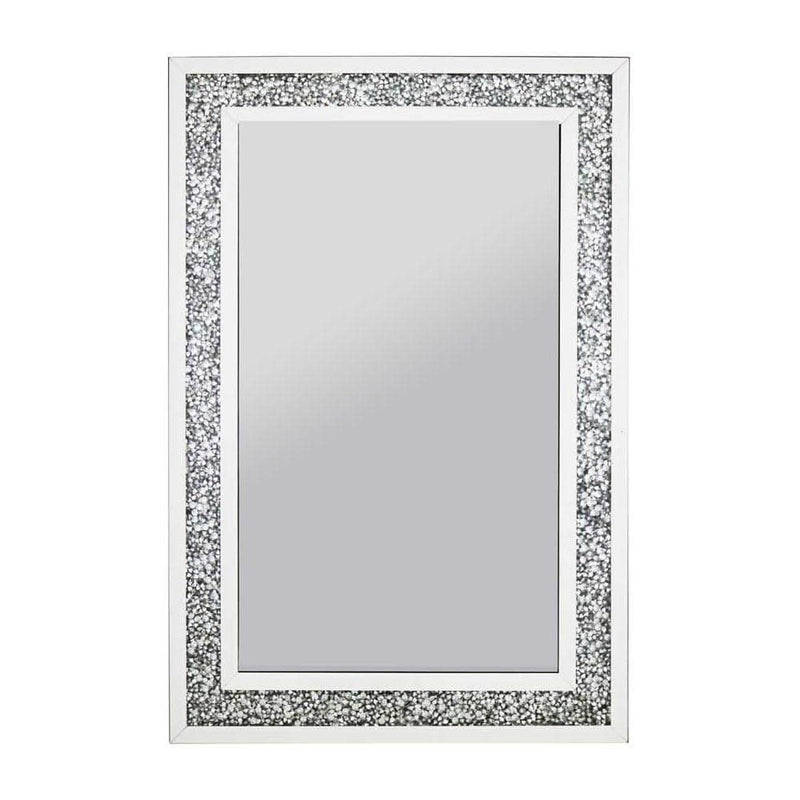 Crushed Glass Wall Mirror