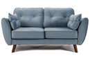 Holland 3+2 Seater Sofa Set Plush Sky