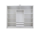 Havana Sliding Door Wardrobe 250cm - Italiancityfurniture