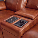 Imperial Genuine Leather Italian 3+2 Recliner Sofa