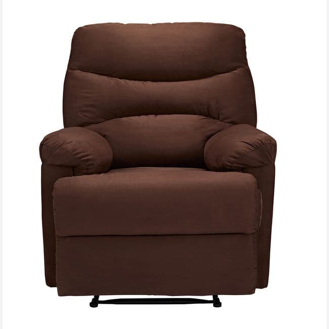 Laze Recliner Armchair Brown