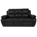 Milan Recliner 3+2 Seater Sofa Black