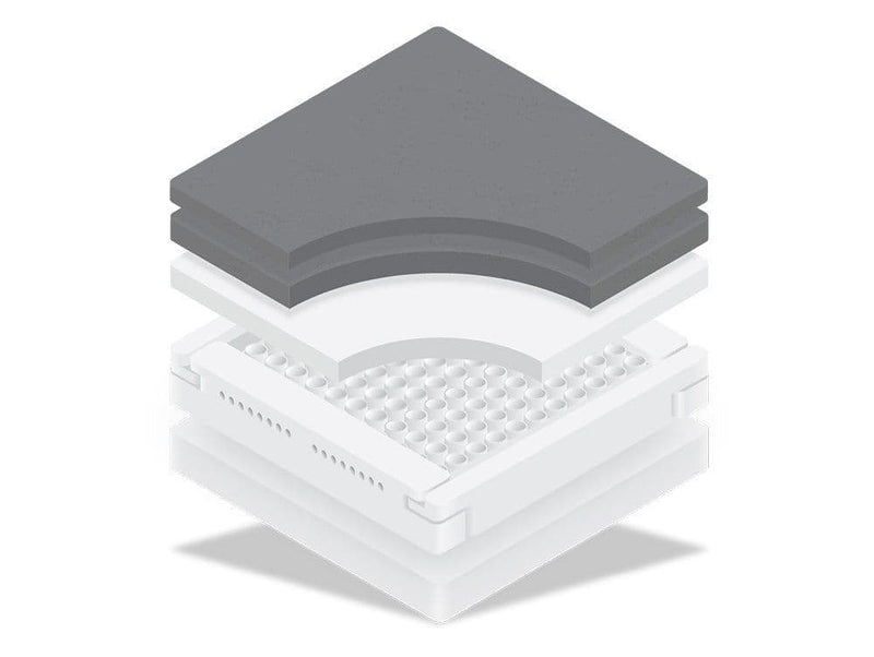MLILY Bamboo Mattress Memory Refresh Pocket 1200 Ortho