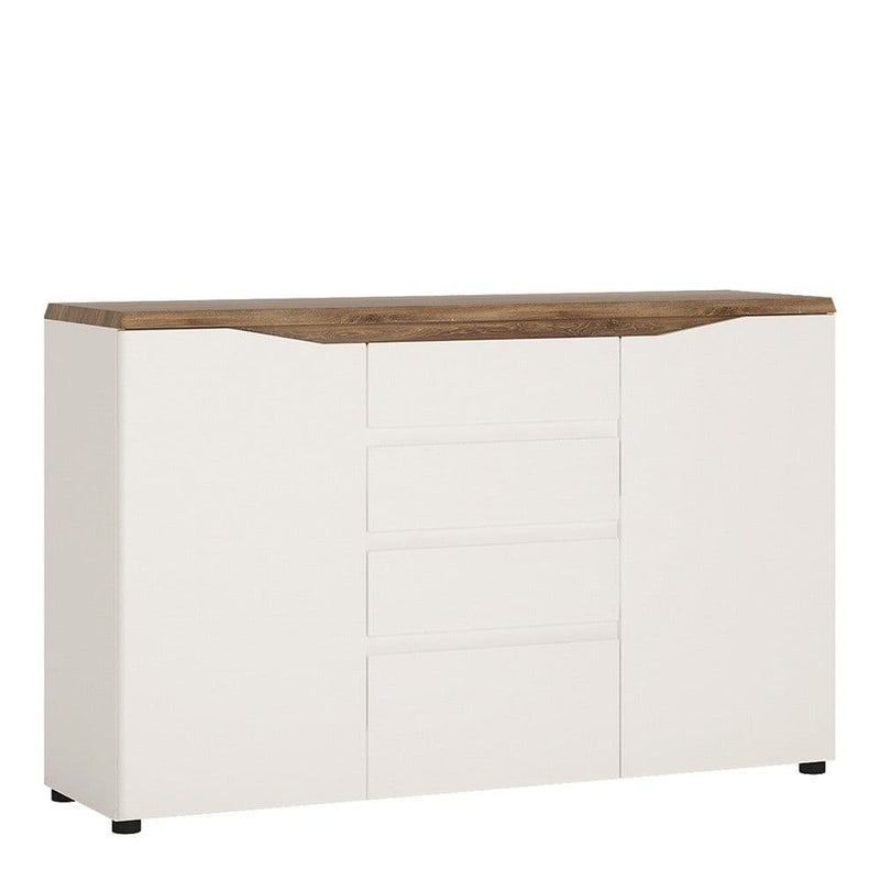 Modern Age 2 Door 4 Draw Storage Unit