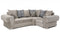 Narnia  Scatter Back Corner Sofa Mink