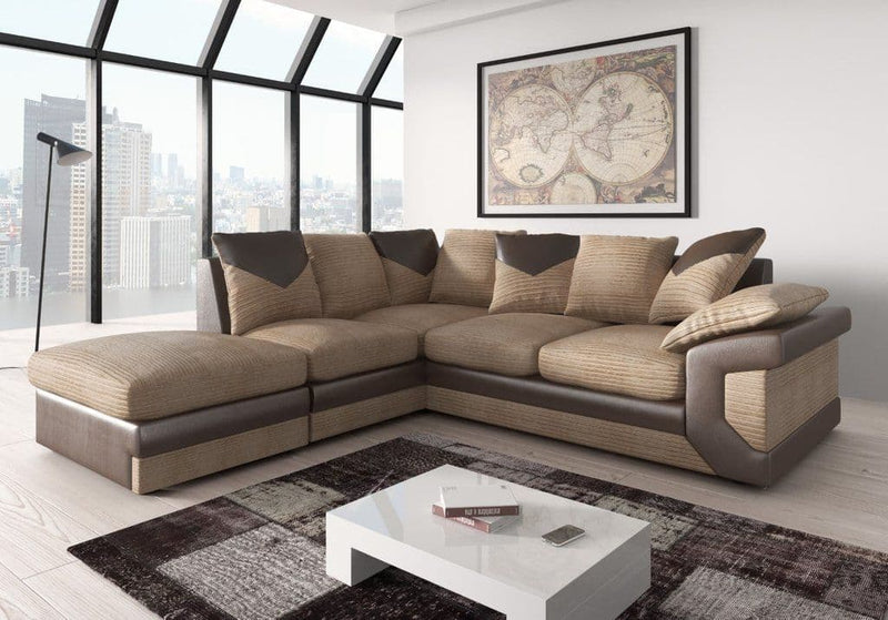 Odin Corner Sofa Brown/Mocha