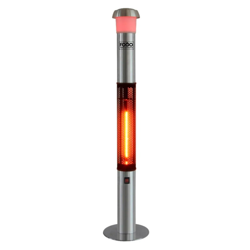 Outdoor Patio Heater LED Light And Bluetooth Speaker