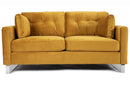 Persia 3 + 2 Seater Sofa Set Mustard