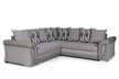 Vievo Corner Sofa Bed With Storage - Grey