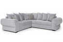 Tonica Corner Sofa Bed Silver