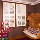 Solid Panel Style Window Shutters