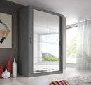 2 Full M Sliding Door Wardrobe 120cm - Italiancityfurniture