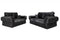 Tangence 3 + 2 Seater Sofa Black Shimmer