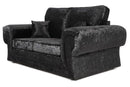 Tangence 3 + 2 Seater Sofa Black Shimmer