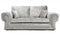 Tangence 3 + 2 Seater Sofa Silver Shimmer