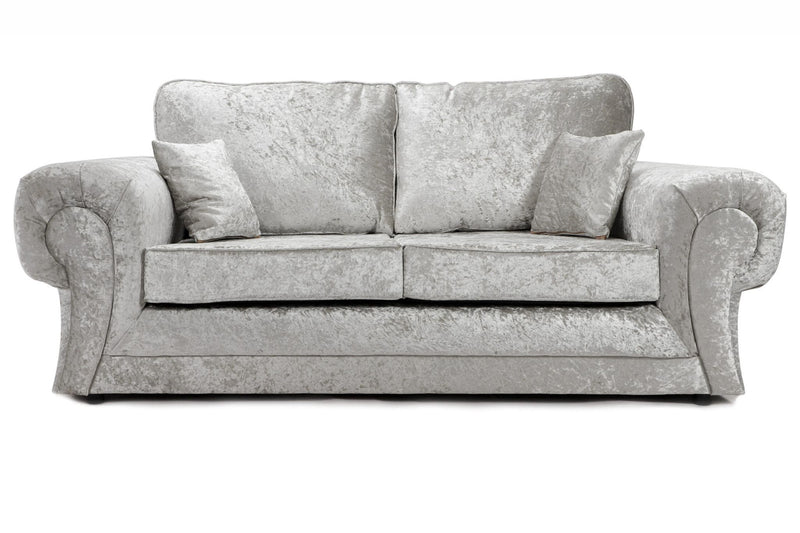 Tangence 3 + 2 Seater Sofa Silver Shimmer