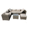 The Lone Island 7 Seater Recliner Outdoor Garden Set